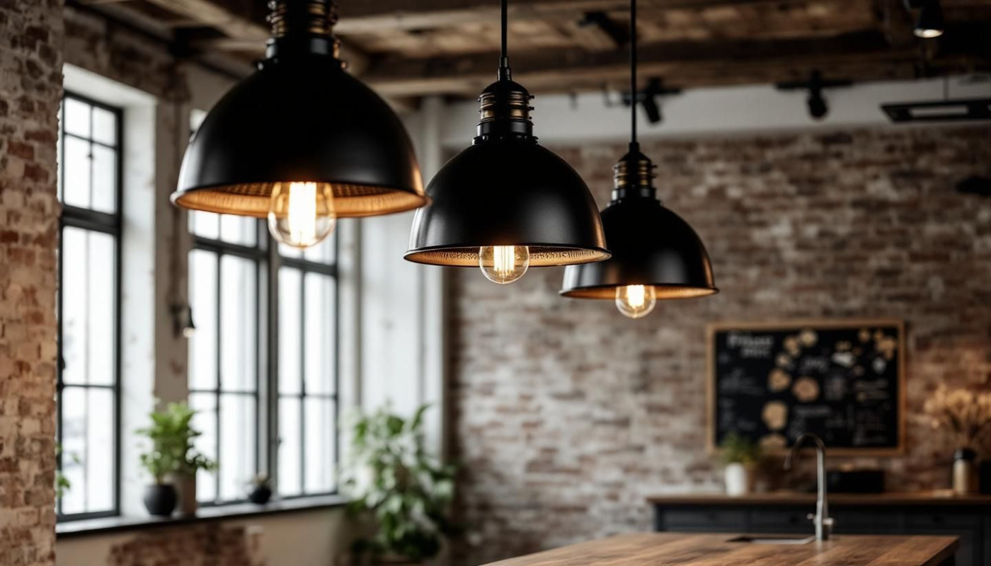 Comment intégrer des luminaires industriels dans un décor moderne ?