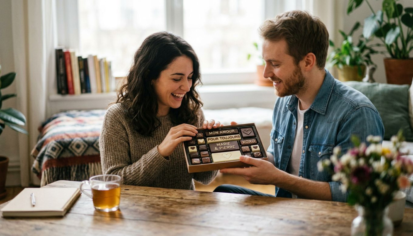 La personnalisation dans le chocolat, nouvelle déclaration d’amour ?
